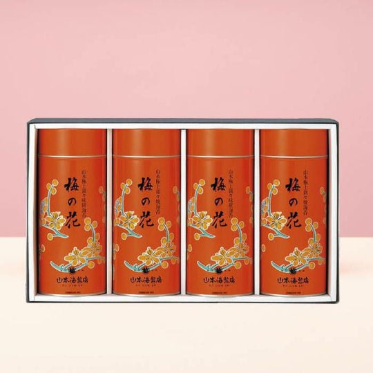 Yamamoto Noriten Umenohana Nori Seaweed (4 Pack)